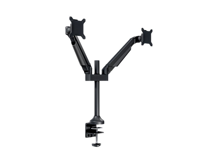 Multibrackets M VESA Gas Lift Arm Dual Monitor Mount for 15"–32" Monitors | 7350022737204 Monitor Arm Desk Mount Multibrackets