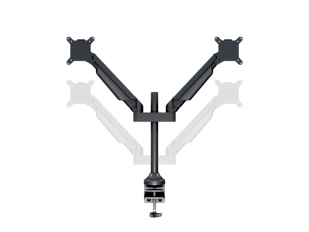Multibrackets M VESA Gas Lift Arm Dual Monitor Mount for 15"–32" Monitors | 7350073732593