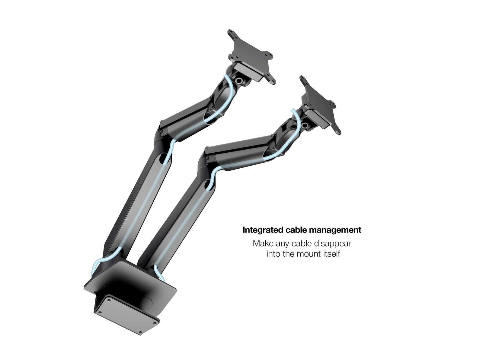 Multibrackets M VESA Gas Lift Arm Dual Monitor & Laptop Mount for 15"–32" Screens | 7350105211881