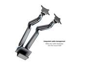 Multibrackets M VESA Gas Lift Arm Dual Monitor & Laptop Mount for 15"–32" Screens | 7350105211881