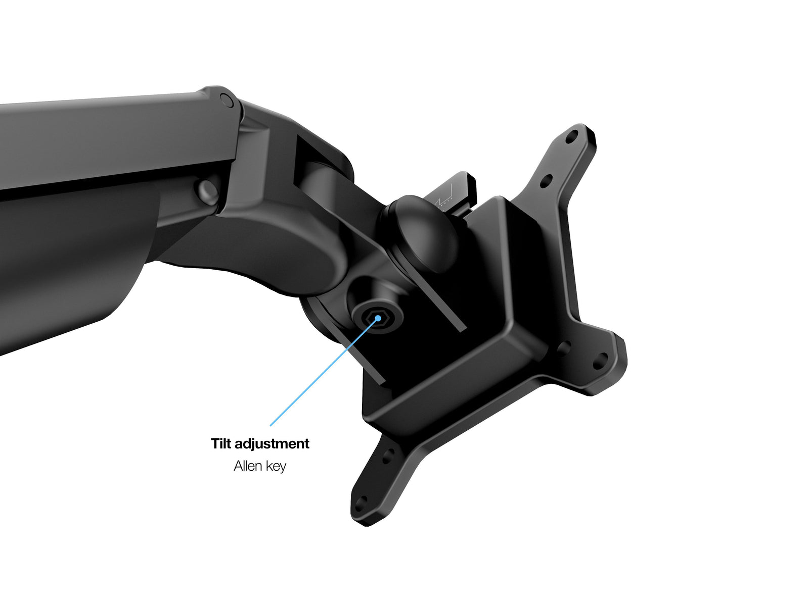 Multibrackets M VESA Gas Lift Arm Dual Monitor & Laptop Mount for 15"–32" Screens | 7350105211881