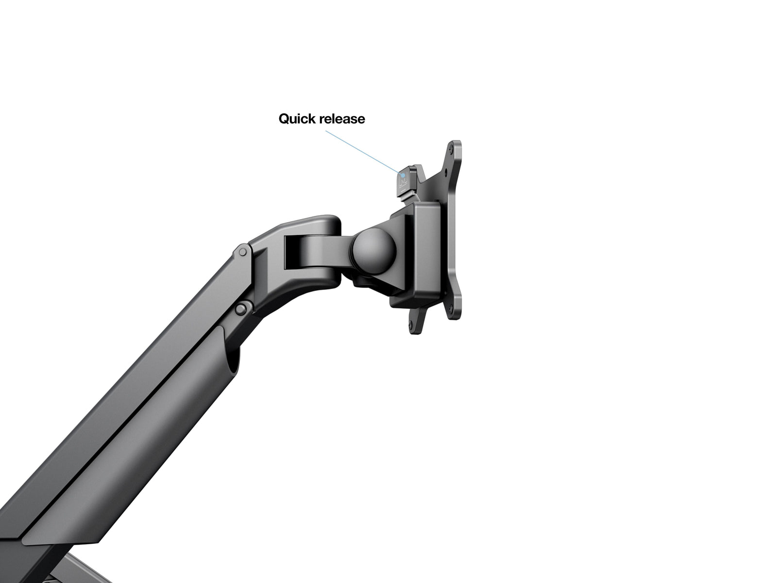 Multibrackets M VESA Gas Lift Arm Dual Monitor & Laptop Mount for 15"–32" Screens | 7350105211881