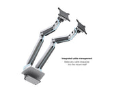 Multibrackets M VESA Gas Lift Arm Dual Monitor & Laptop Mount for 15"–32" Screens | 7350105211898