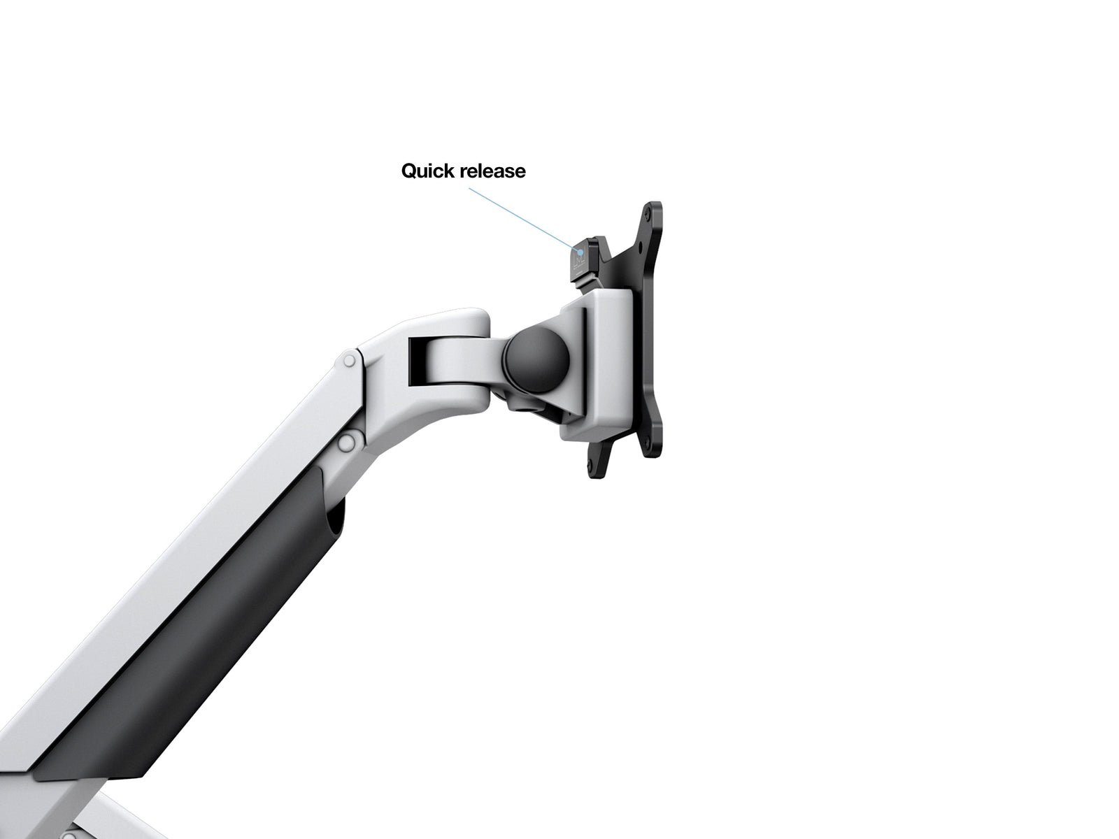 Multibrackets M VESA Gas Lift Arm Dual Monitor & Laptop Mount for 15"–32" Screens | 7350105211898