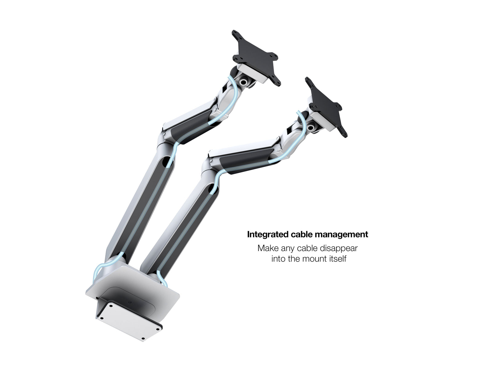 Multibrackets M VESA Gas Lift Arm Dual Monitor & Laptop Mount for 15"–32" Screens | 7350105211904