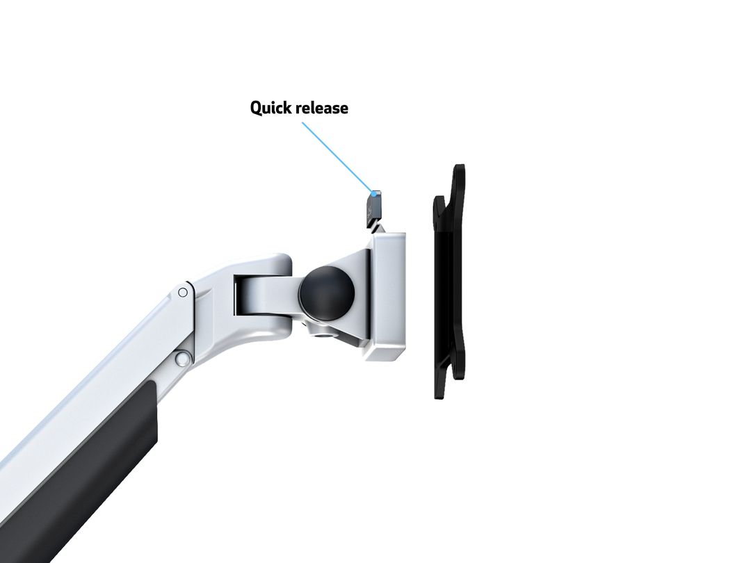 Multibrackets M VESA Gas Lift Arm Monitor Mount for 15"–34" Monitors | 7350022739376