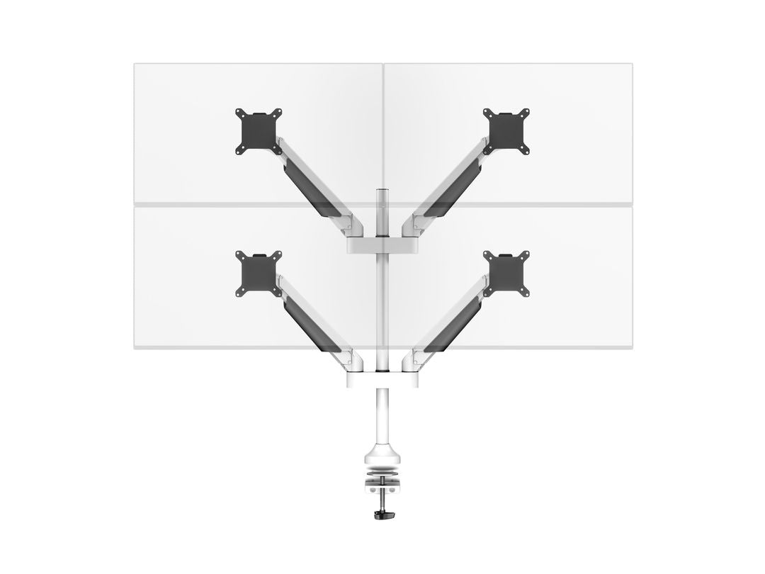 Multibrackets M VESA Gas Lift Arm Quad Monitor Mount for 15"–32" Monitors | 7350022737211