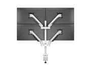 Multibrackets M VESA Gas Lift Arm Quad Monitor Mount for 15"–32" Monitors | 7350022737211