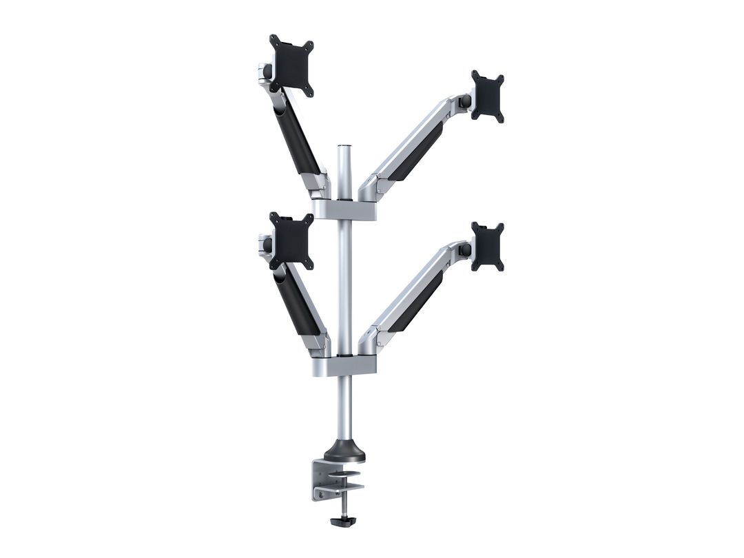 Multibrackets M VESA Gas Lift Arm Quad Monitor Mount for 15"–32" Monitors | 7350022737228