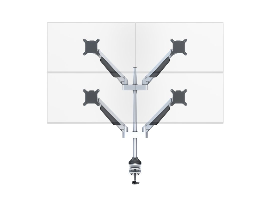 Multibrackets M VESA Gas Lift Arm Quad Monitor Mount for 15"–32" Monitors | 7350022737228