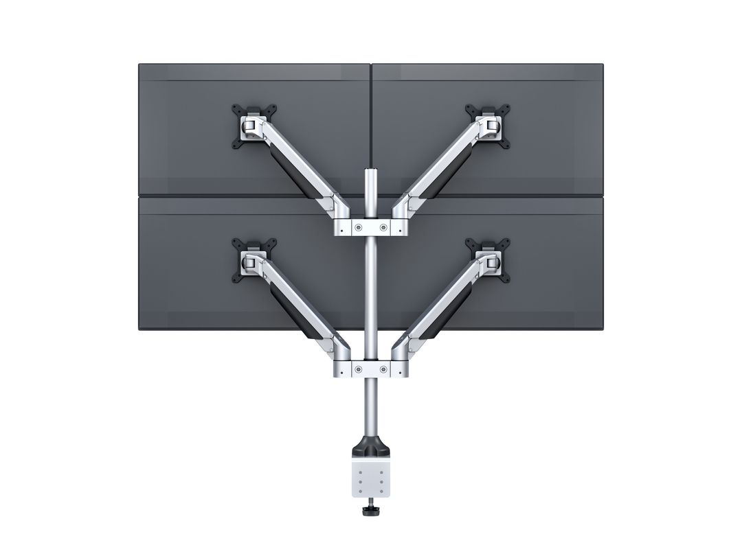 Multibrackets M VESA Gas Lift Arm Quad Monitor Mount for 15"–32" Monitors | 7350022737228
