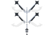 Multibrackets M VESA Gas Lift Arm Quad Monitor Mount for 15"–32" Monitors | 7350022737228