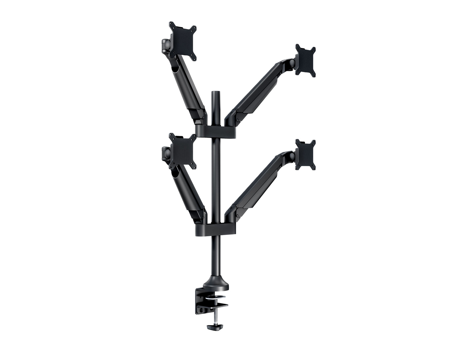 Multibrackets M VESA Gas Lift Arm Quad Monitor Mount for 15"–32" Monitors | 7350022737235