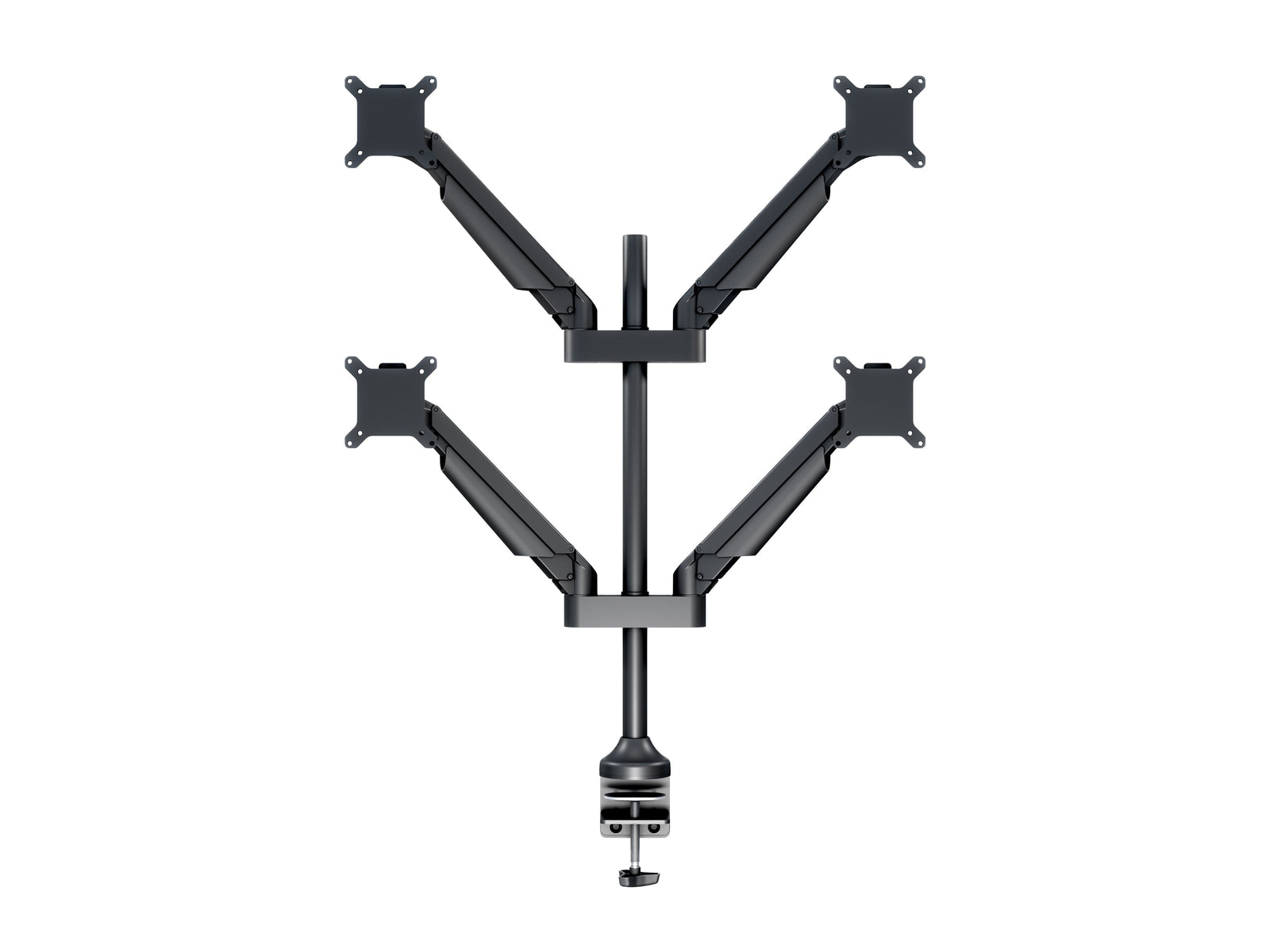 Multibrackets M VESA Gas Lift Arm Quad Monitor Mount for 15"–32" Monitors | 7350022737235