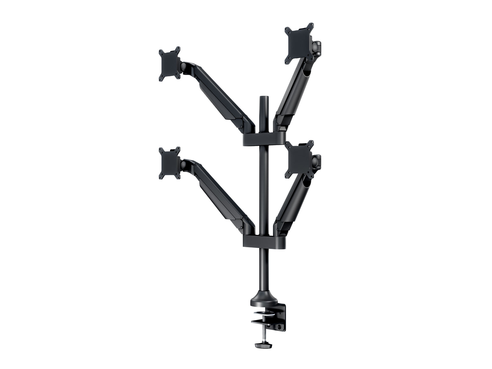 Multibrackets M VESA Gas Lift Arm Quad Monitor Mount for 15"–32" Monitors | 7350022737235