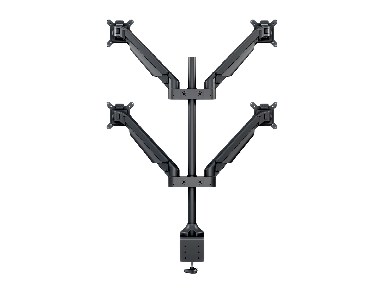 Multibrackets M VESA Gas Lift Arm Quad Monitor Mount for 15"–32" Monitors | 7350022737235