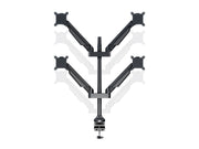 Multibrackets M VESA Gas Lift Arm Quad Monitor Mount for 15"–32" Monitors | 7350022737235