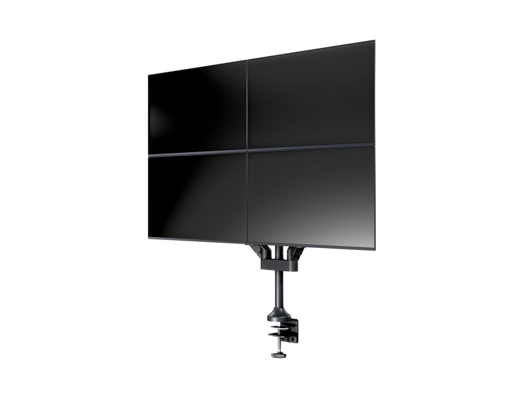 Multibrackets M VESA Gas Lift Arm Quad Monitor Mount for 15"–32" Monitors | 7350073732609