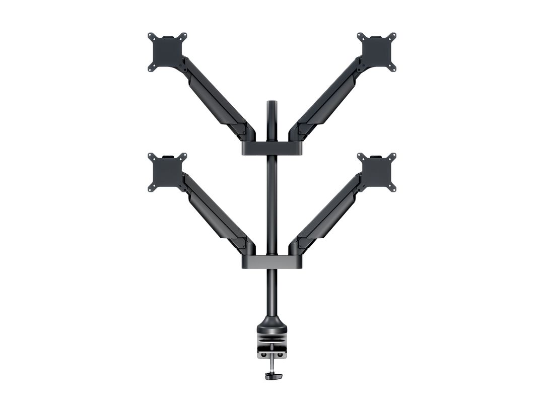 Multibrackets M VESA Gas Lift Arm Quad Monitor Mount for 15"–32" Monitors | 7350073732609