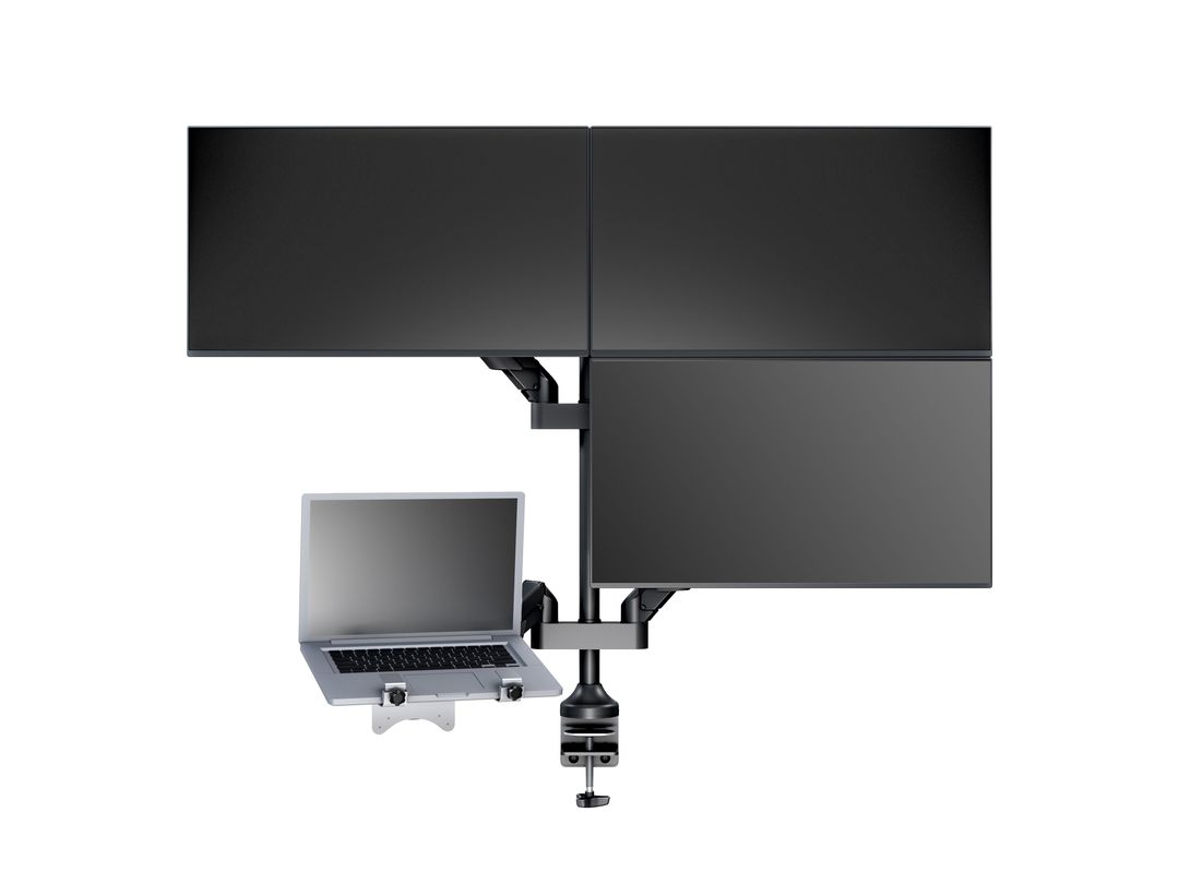 Multibrackets M VESA Gas Lift Arm Quad Monitor Mount for 15"–32" Monitors | 7350073732609