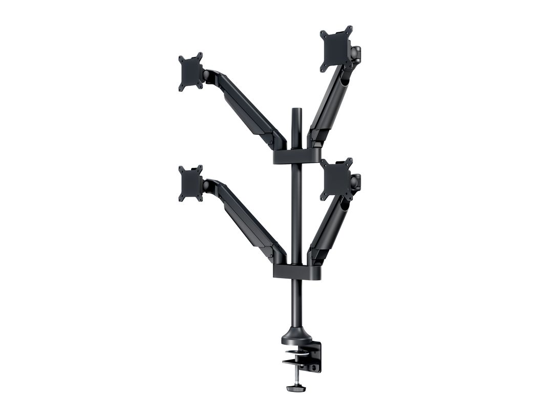 Multibrackets M VESA Gas Lift Arm Quad Monitor Mount for 15"–32" Monitors | 7350073732609