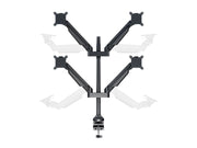 Multibrackets M VESA Gas Lift Arm Quad Monitor Mount for 15"–32" Monitors | 7350073732609