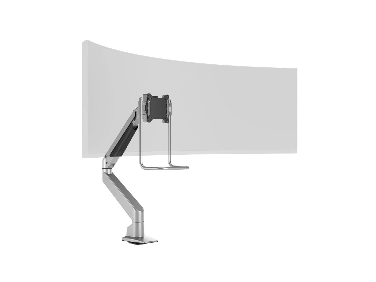 Multibrackets M VESA Gas Lift Arm Single Monitor Mount with Handle for 15"–34" Monitors | 7350105212598