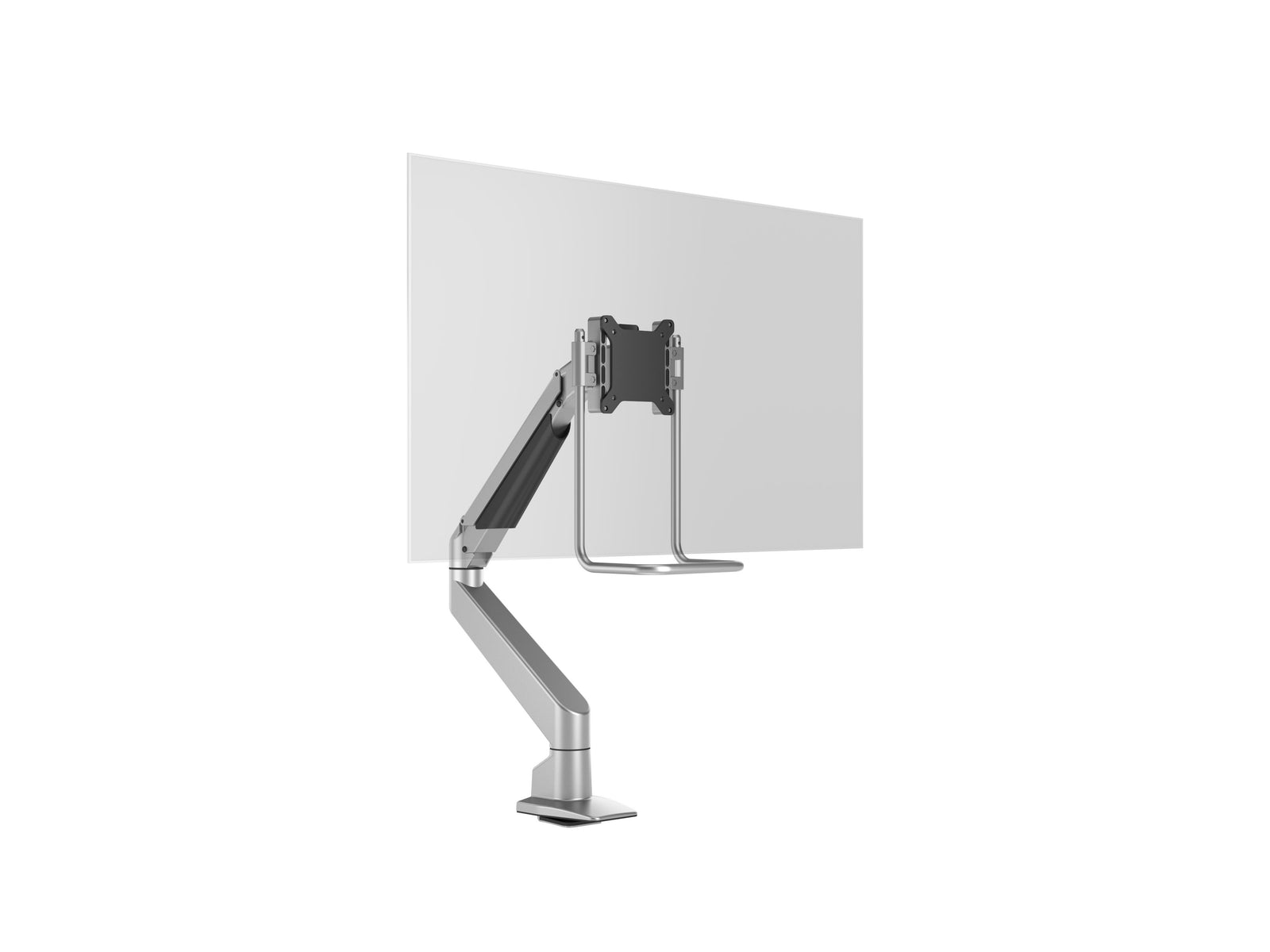 Multibrackets M VESA Gas Lift Arm Single Monitor Mount with Handle for 15"–34" Monitors | 7350105212598