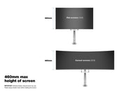 Multibrackets M VESA Gas Lift Arm Single Monitor Mount with Handle for 15"–34" Monitors | 7350105212598