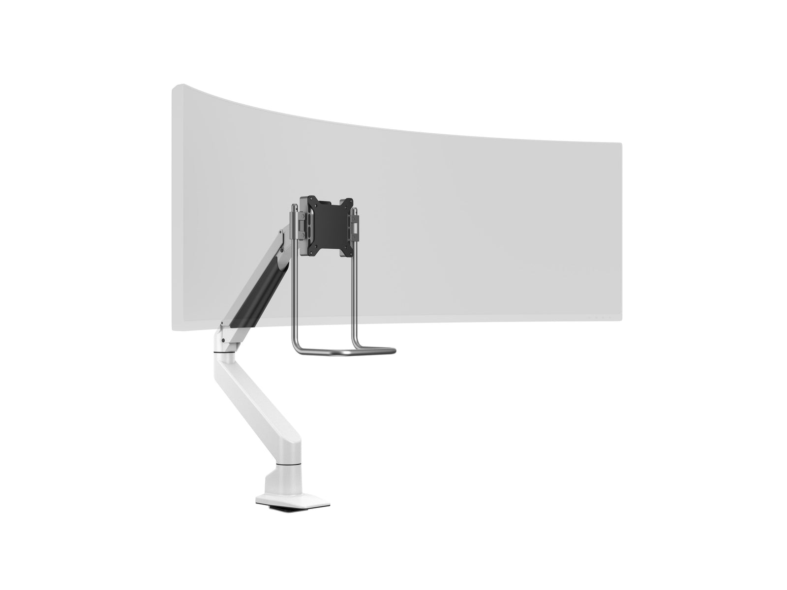 Multibrackets M VESA Gas Lift Arm Single Monitor Mount with Handle for 15"–34" Monitors | 7350105212604