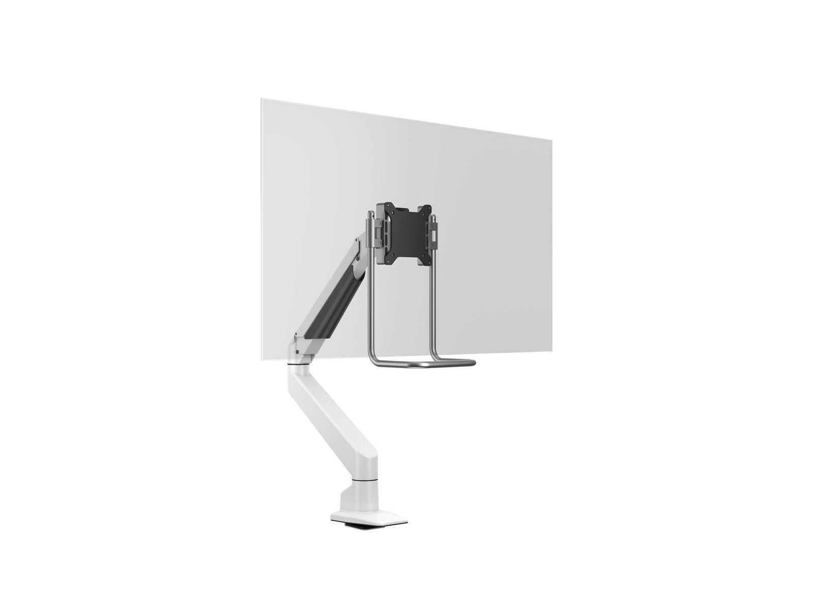 Multibrackets M VESA Gas Lift Arm Single Monitor Mount with Handle for 15"–34" Monitors | 7350105212604