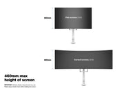 Multibrackets M VESA Gas Lift Arm Single Monitor Mount with Handle for 15"–34" Monitors | 7350105212604