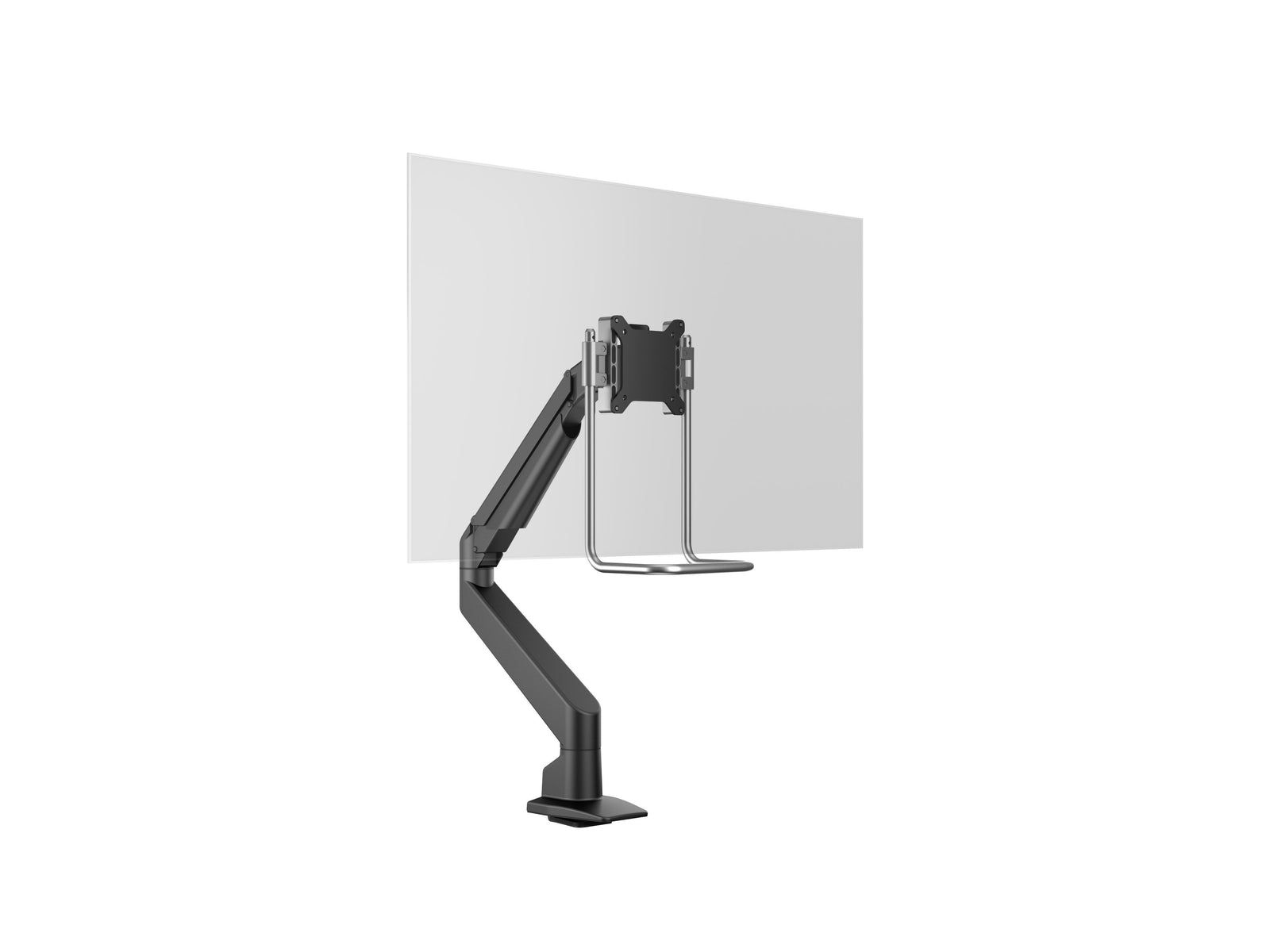 Multibrackets M VESA Gas Lift Arm Single Monitor Mount with Handle for 15"–34" Monitors | 7350105212611