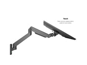 Multibrackets M VESA Gas Lift Arm Single Wall Monitor Mount for 15"–34" Monitors | 7350105211010