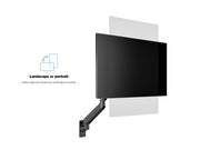 Multibrackets M VESA Gas Lift Arm Single Wall Monitor Mount for 15"–34" Monitors | 7350105211010