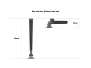 Multibrackets M VESA Gas Lift Arm Single Wall Monitor Mount for 15"–34" Monitors | 7350105211010