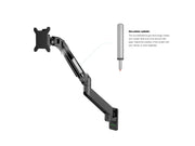 Multibrackets M VESA Gas Lift Arm Single Wall Monitor Mount for 15"–34" Monitors | 7350105211010