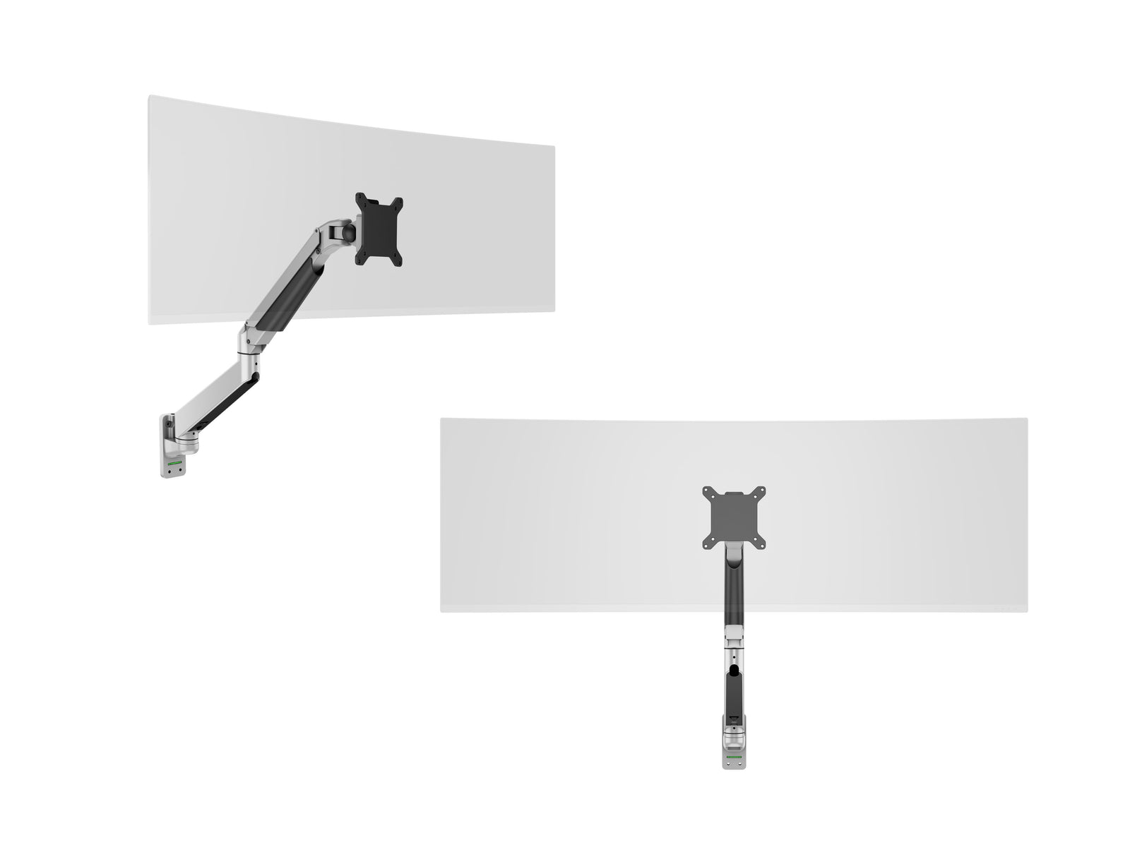 Multibrackets M VESA Gas Lift Arm Single Wall Monitor Mount for 15"–34" Monitors | 7350105211027