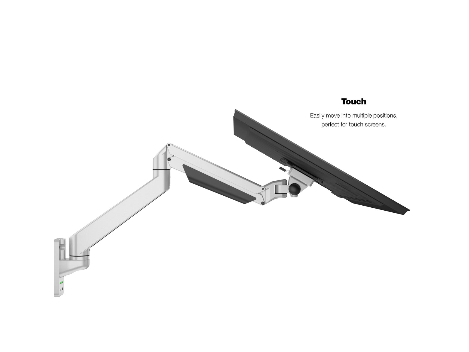 Multibrackets M VESA Gas Lift Arm Single Wall Monitor Mount for 15"–34" Monitors | 7350105211027