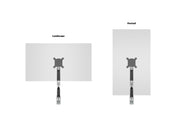 Multibrackets M VESA Gas Lift Arm Single Wall Monitor Mount for 15"–34" Monitors | 7350105211027