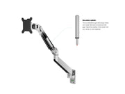 Multibrackets M VESA Gas Lift Arm Single Wall Monitor Mount for 15"–34" Monitors | 7350105211027