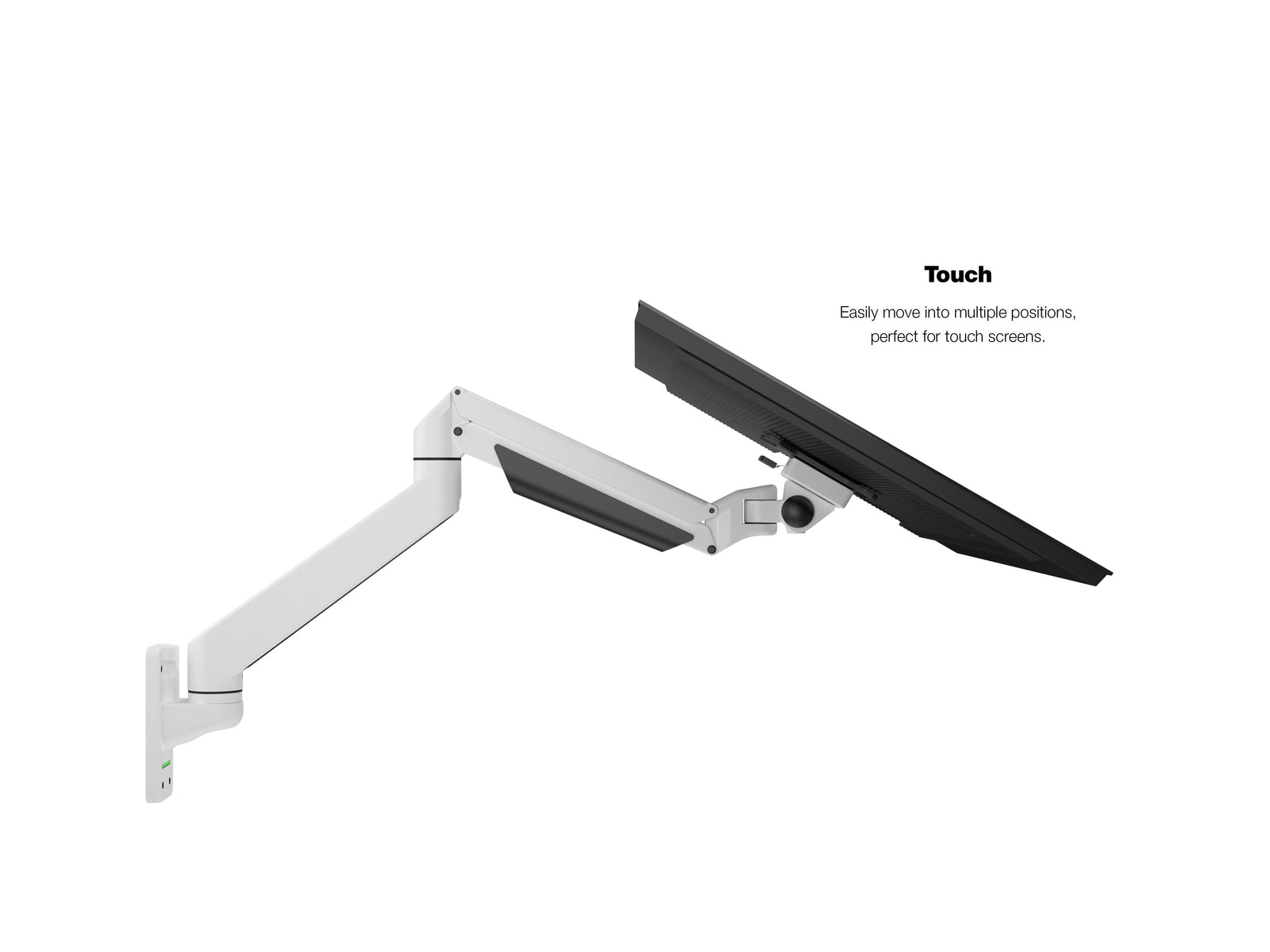 Multibrackets M VESA Gas Lift Arm Single Wall Monitor Mount for 15"–34" Monitors | 7350105211034