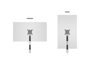 Multibrackets M VESA Gas Lift Arm Single Wall Monitor Mount for 15"–34" Monitors | 7350105211034