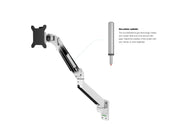 Multibrackets M VESA Gas Lift Arm Single Wall Monitor Mount for 15"–34" Monitors | 7350105211034