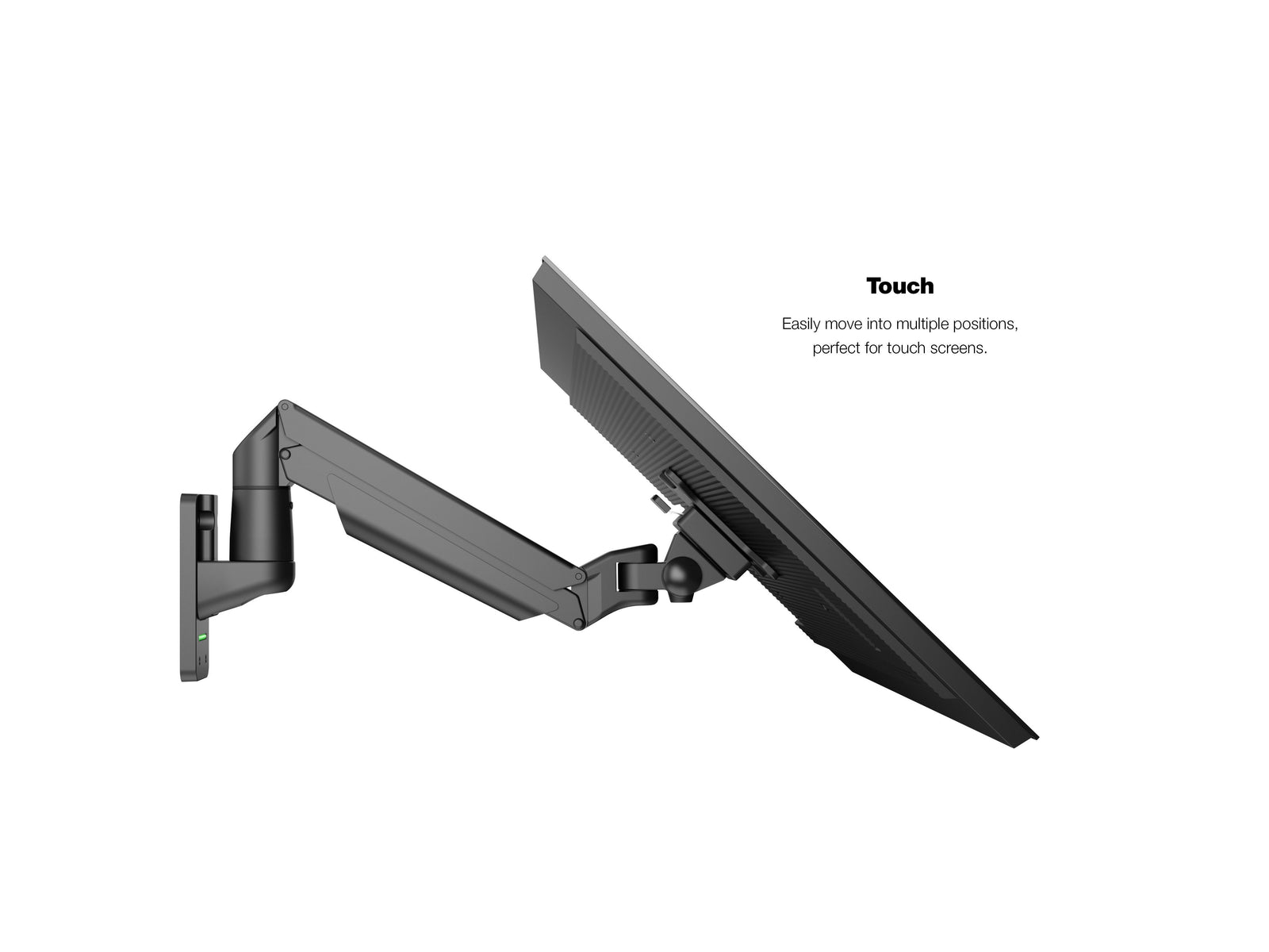 Multibrackets M VESA Gas Lift Arm Wall Monitor Mount for 15"–34" Monitors | 7350105210983