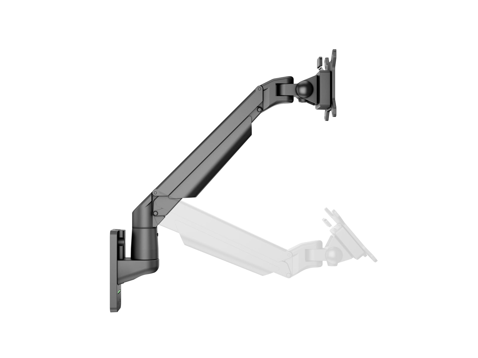 Multibrackets M VESA Gas Lift Arm Wall Monitor Mount for 15"–34" Monitors | 7350105210983