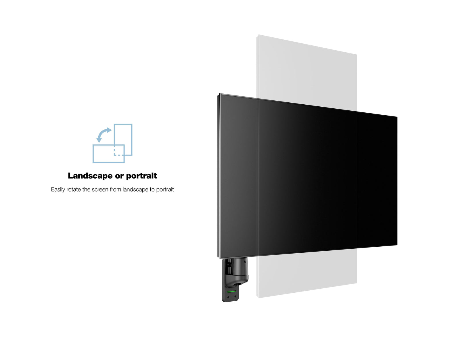 Multibrackets M VESA Gas Lift Arm Wall Monitor Mount for 15"–34" Monitors | 7350105210983