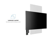 Multibrackets M VESA Gas Lift Arm Wall Monitor Mount for 15"–34" Monitors | 7350105210983