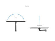 Multibrackets M VESA Gas Lift Arm Wall Monitor Mount for 15"–34" Monitors | 7350105210983