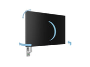 Multibrackets M VESA Gas Lift Arm Wall Monitor Mount for 15"–34" Monitors | 7350105210990